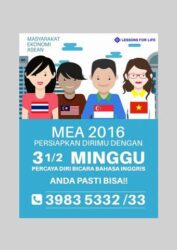 Kursus Bahasa Inggris Cepat Dalam 3 1/2 Minggu Percaya Diri